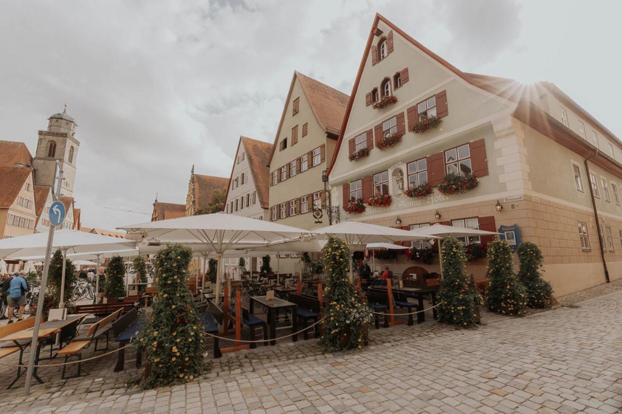Hotel Gasthaus Zur Sonne Dinkelsbühl Zewnętrze zdjęcie